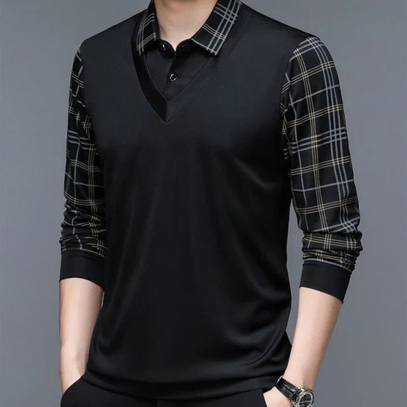 Polo Montgomery Lange Mouw