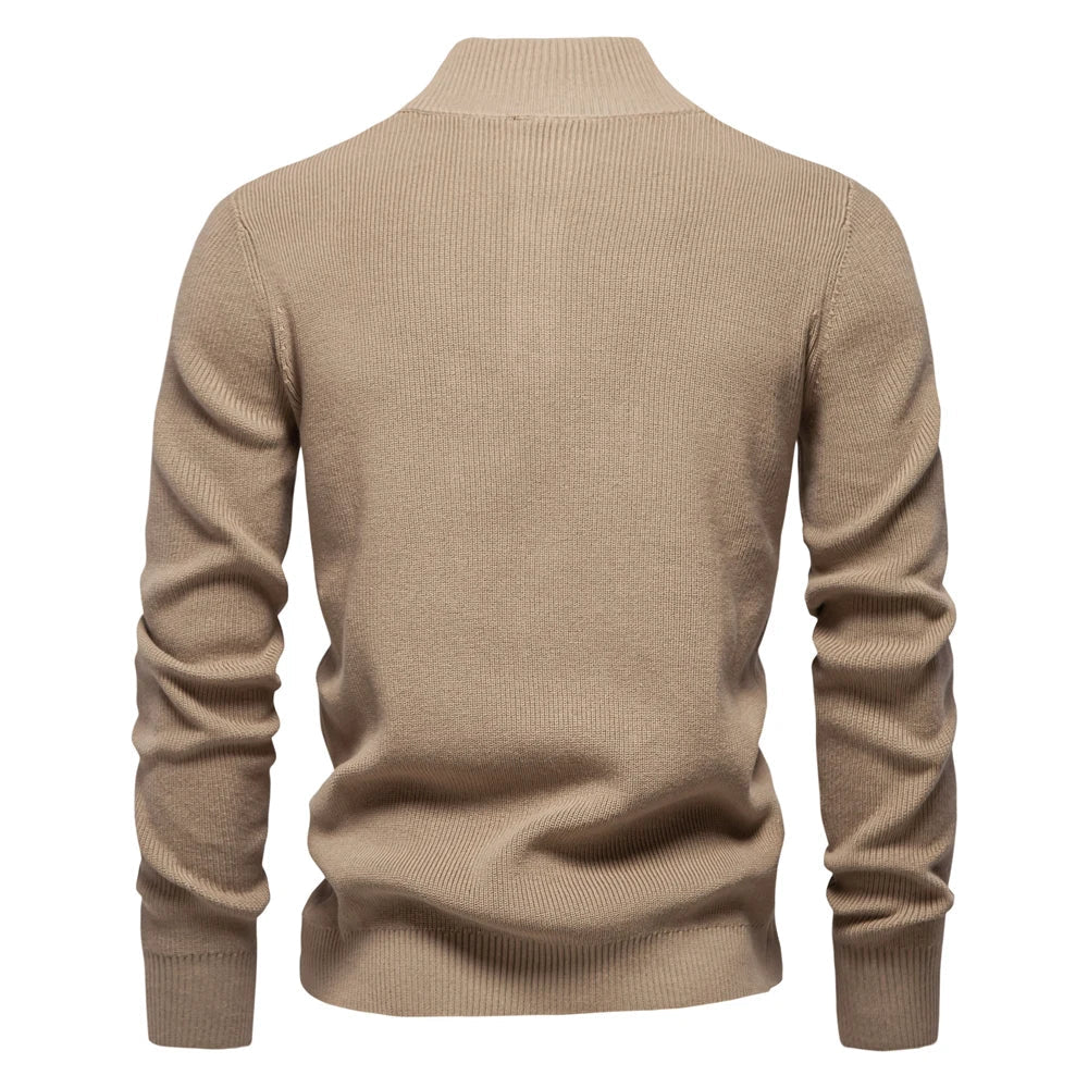 Sweter Męski z Guzikami