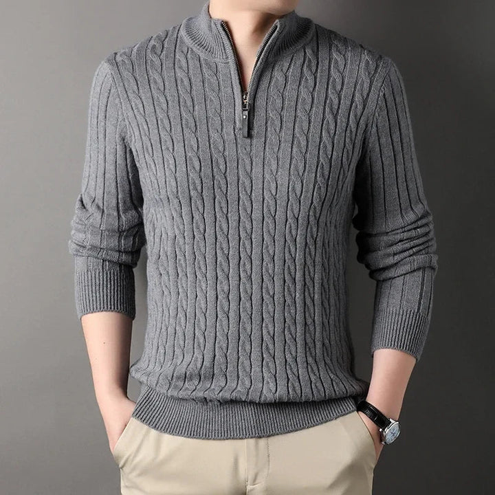 Sweter Montgomery Przytulny z Wełny