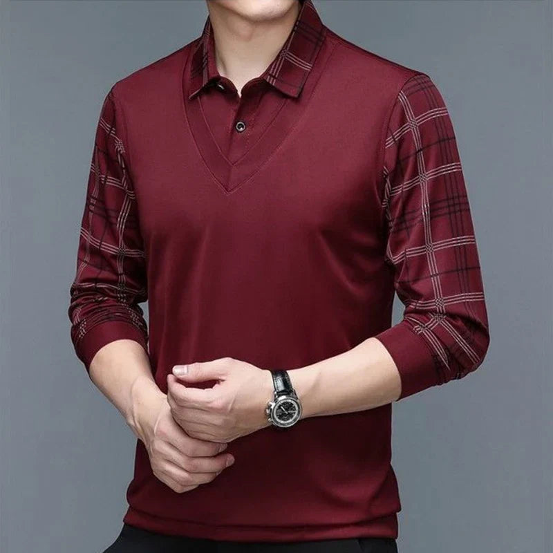 Polo Montgomery Lange Mouw