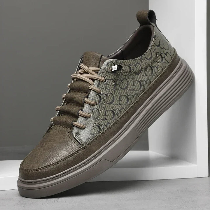 Giuliano Włoskie Skórzane Sneakersy