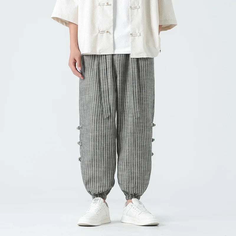 Spodnie Lnianie Kyoto Komfort