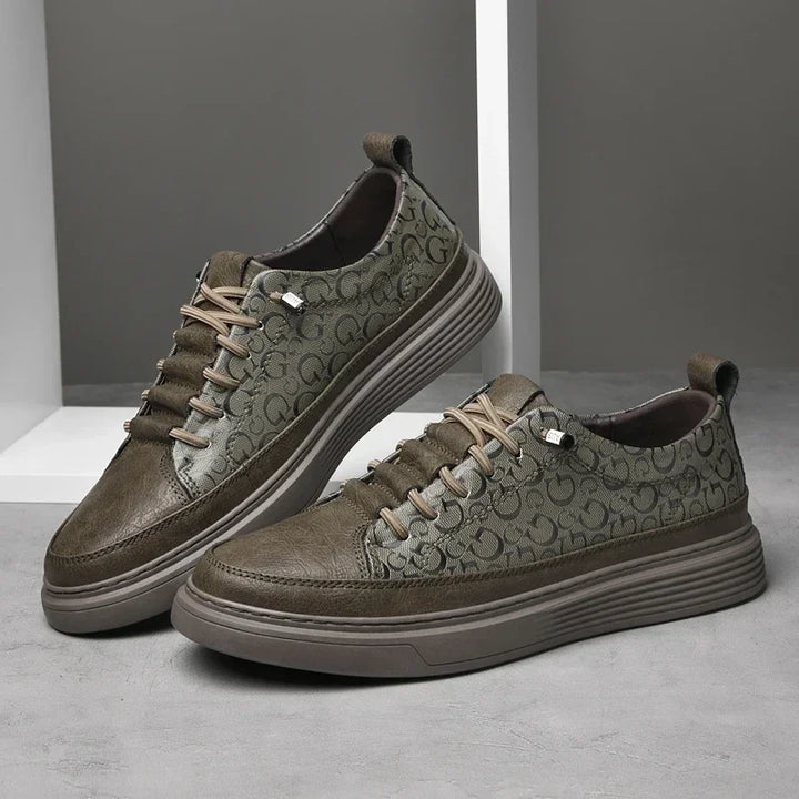Giuliano Włoskie Skórzane Sneakersy