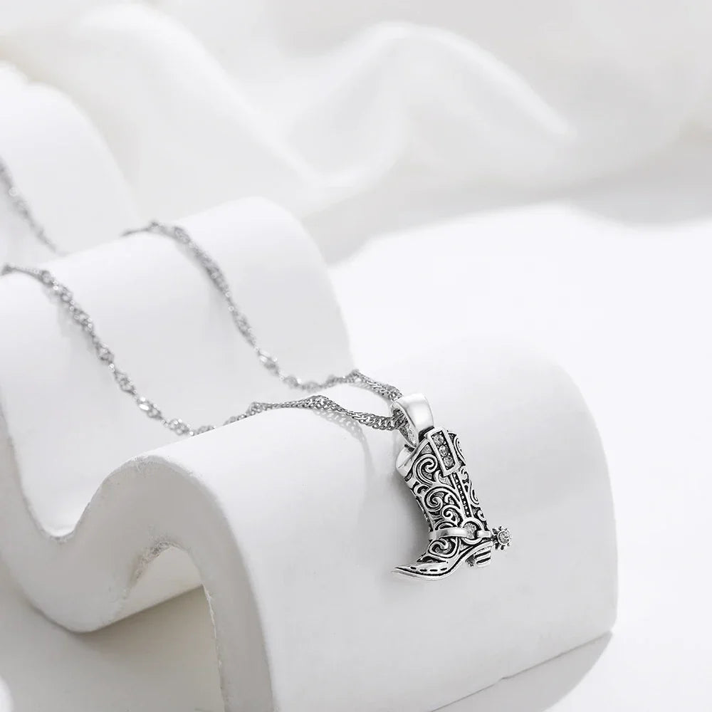Klejnotowa Country Boot Ketting