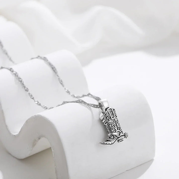 Klejnotowa Country Boot Ketting