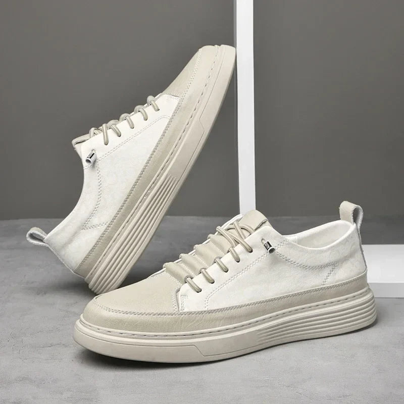 Giuliano Włoskie Skórzane Sneakersy
