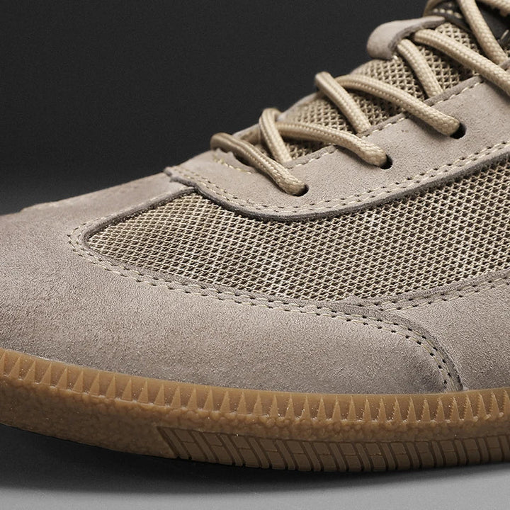 Calvino Włoskie Prawdziwe Skórzane Sneakersy