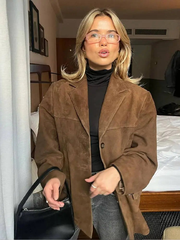 EMMA | Modna Kurtka Lapezak z Kieszeniami
