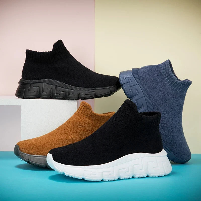 ÉMILIO LUKSUSOWY HIGH TOP SNEAKERSY