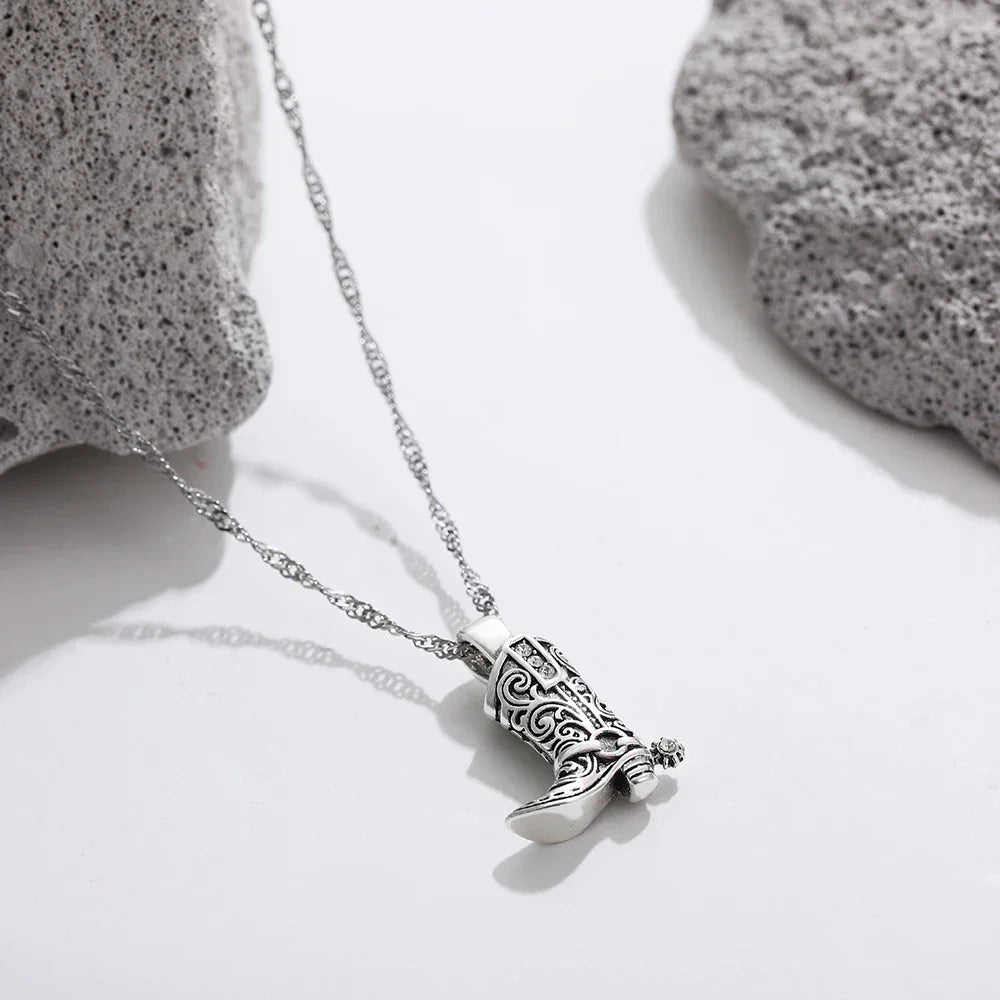 Klejnotowa Country Boot Ketting