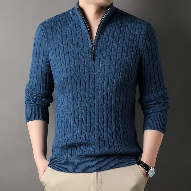 Sweter Montgomery Przytulny z Wełny