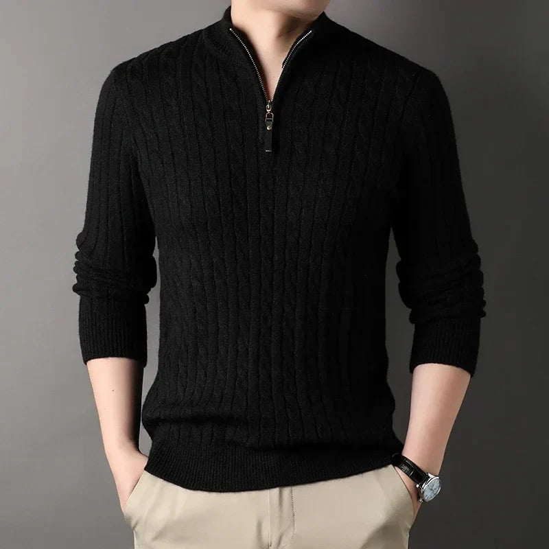 Sweter Montgomery Przytulny z Wełny