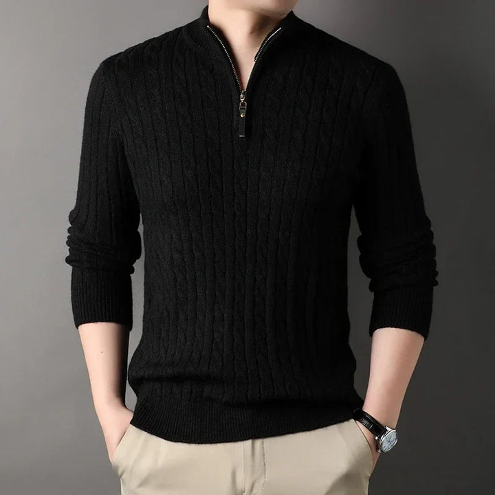 Sweter Montgomery Przytulny z Wełny