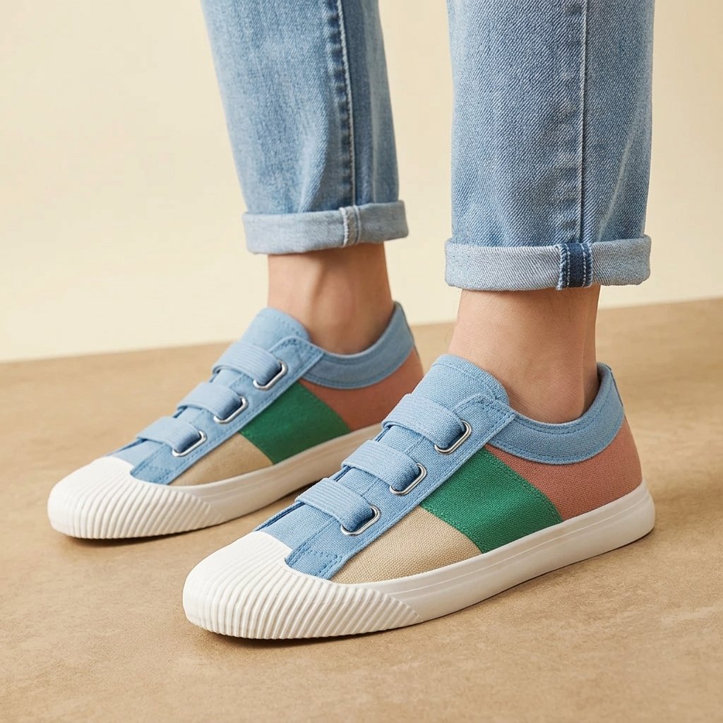 Monet Canvas Sneakersy