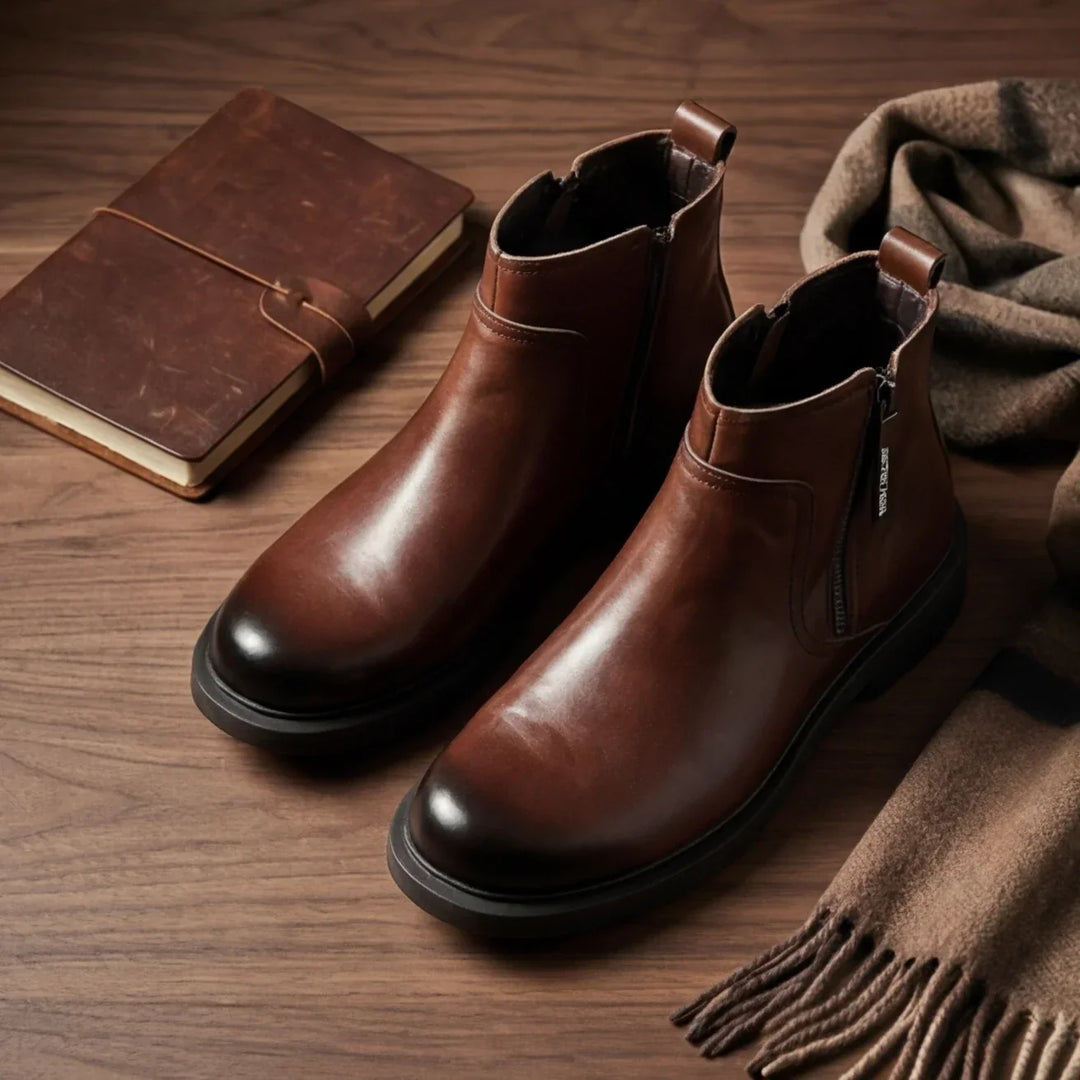 Ridgewood Prawdziwe Skórzane Buty