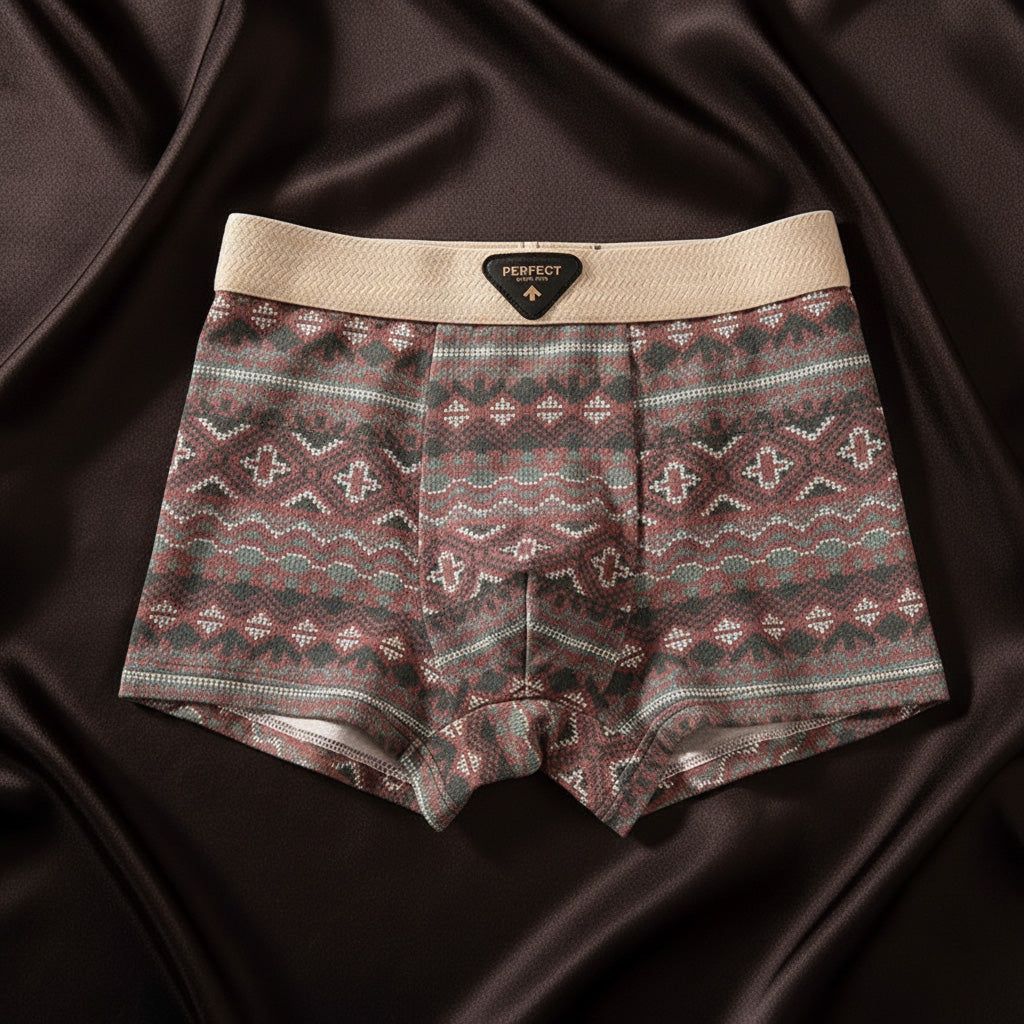 Porter Retro Bawełnowe Bokserki