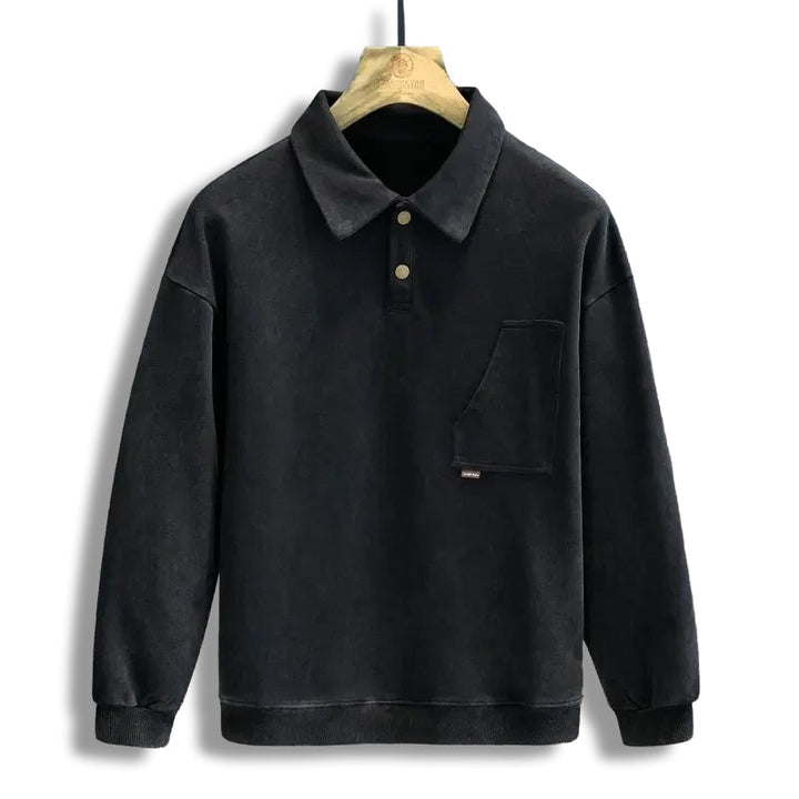 Sweter Polo Washstone Roy