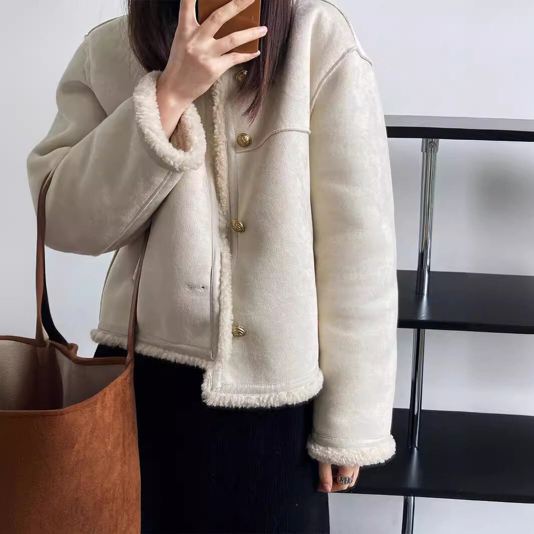 Aspen – Stylowa kurtka zamszowa w stylu retro