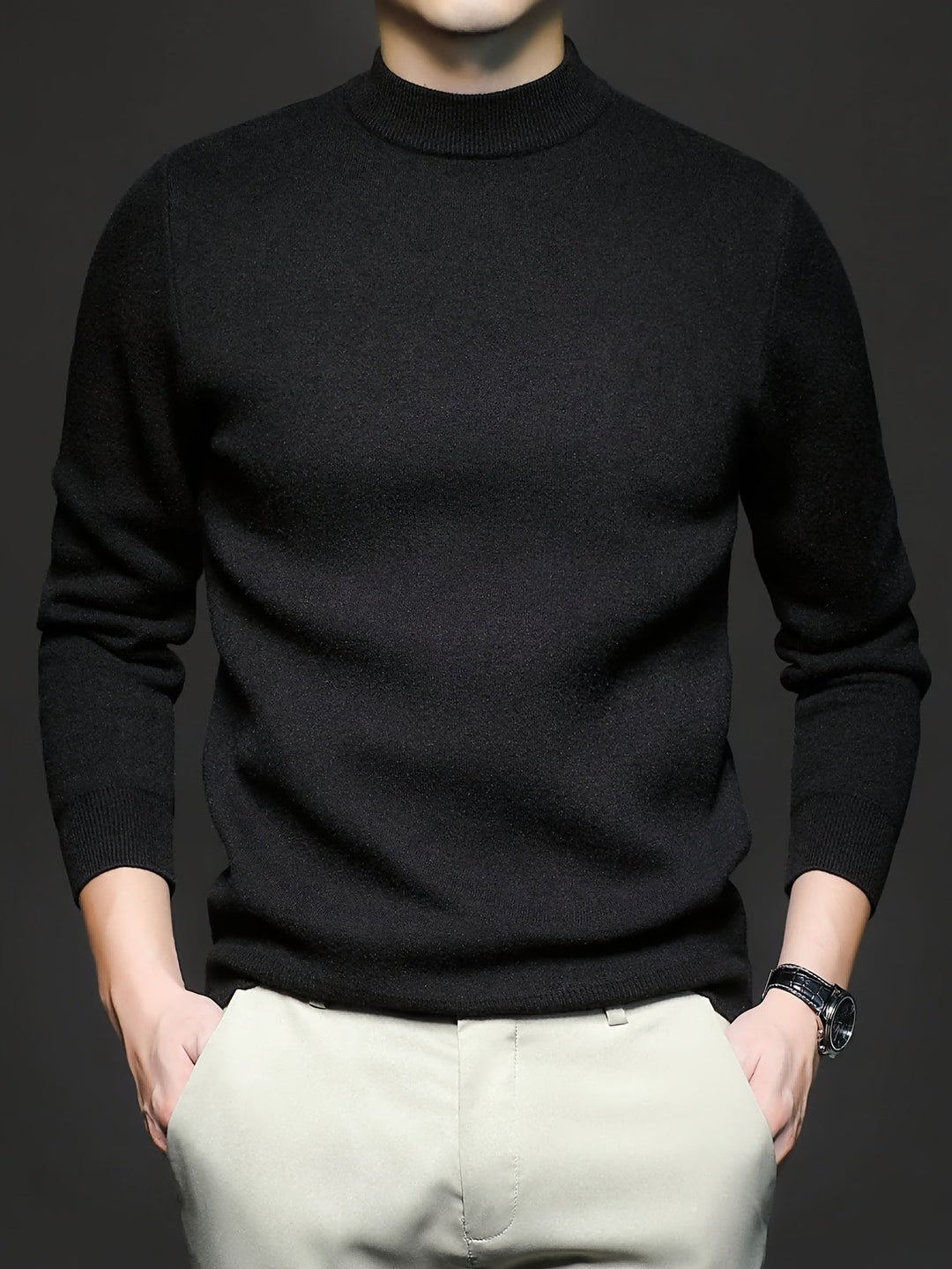 Russell | Wyrafinowany Sweter z Półgolf