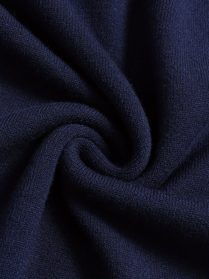 Everett | Wyrafinowany Sweter z Wysokim Kołnierzem
