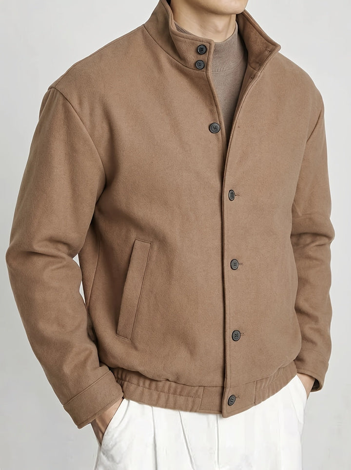 Everett Blake | Wyrafinowany Bomber z Guzikami
