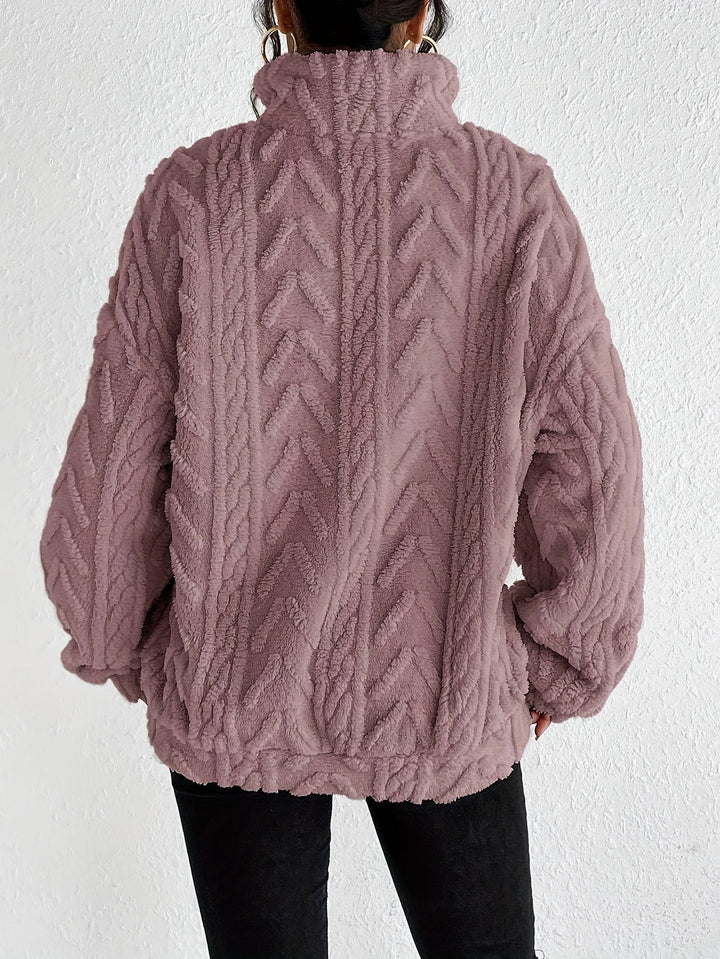 Aicha | Sweter z grubym splotem w oversize