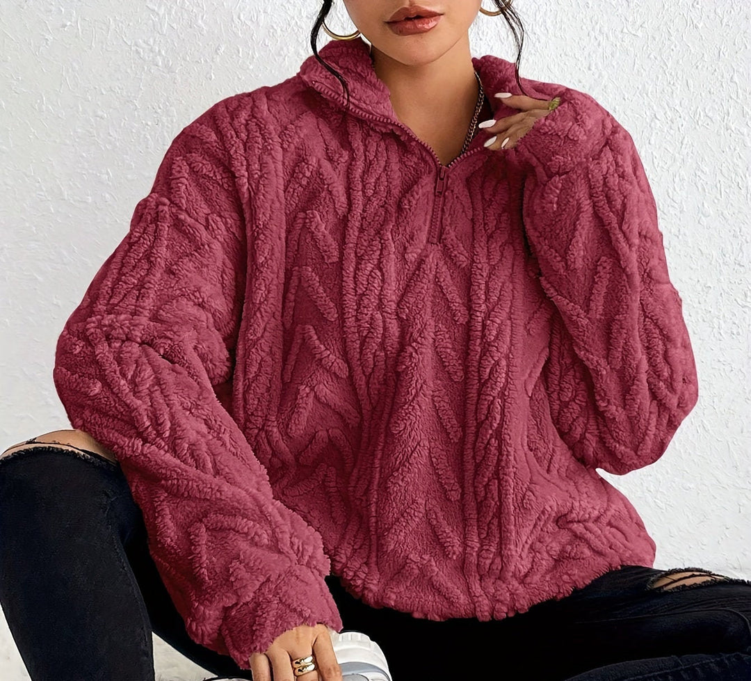 Aicha | Sweter z grubym splotem w oversize