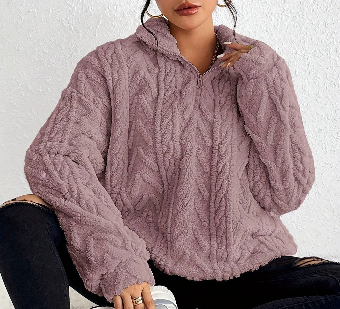 Aicha | Sweter z grubym splotem w oversize