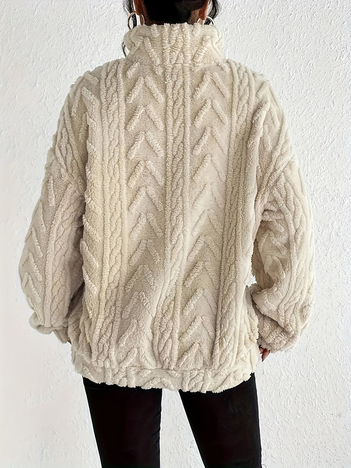 Aicha | Sweter z grubym splotem w oversize