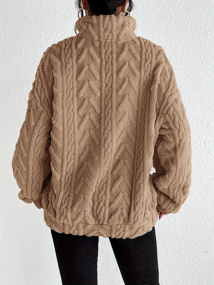 Aicha | Sweter z grubym splotem w oversize