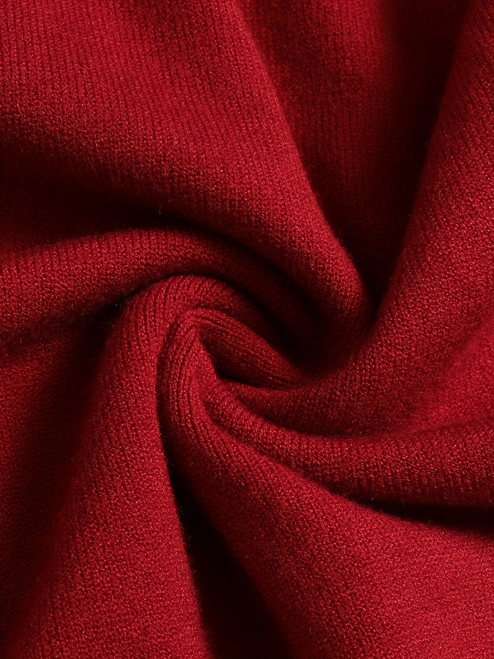 Everett | Wyrafinowany Sweter z Wysokim Kołnierzem