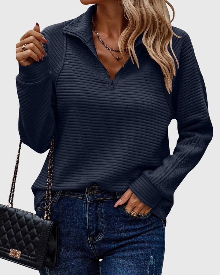 Abigail | Elegancki Sweter z Zamkiem