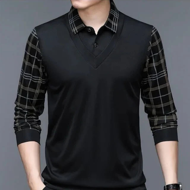 Polo Montgomery Lange Mouw