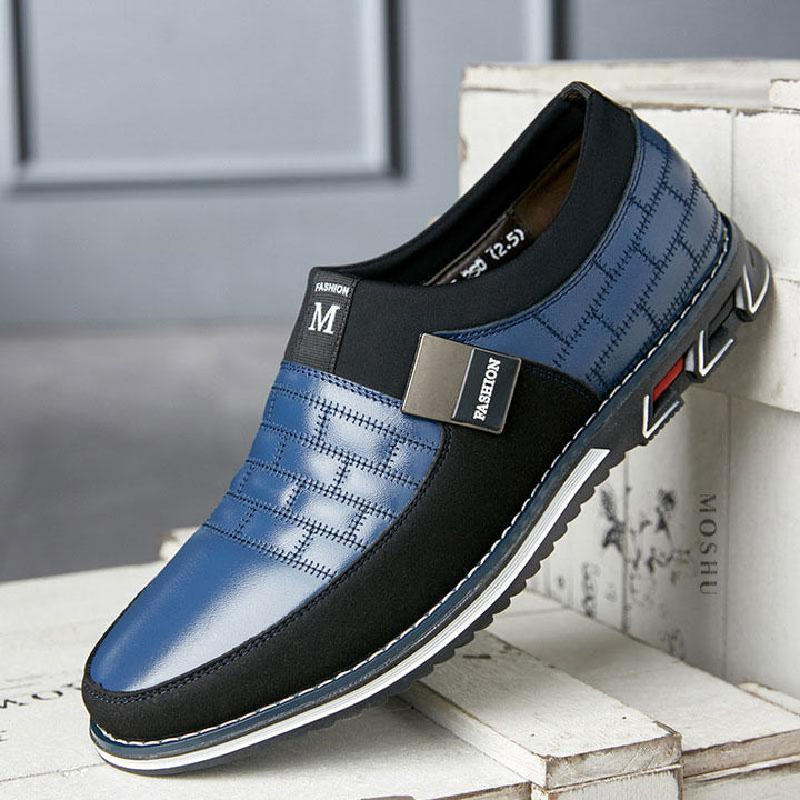 Męskie Oddychające Skórzane Sneakersy