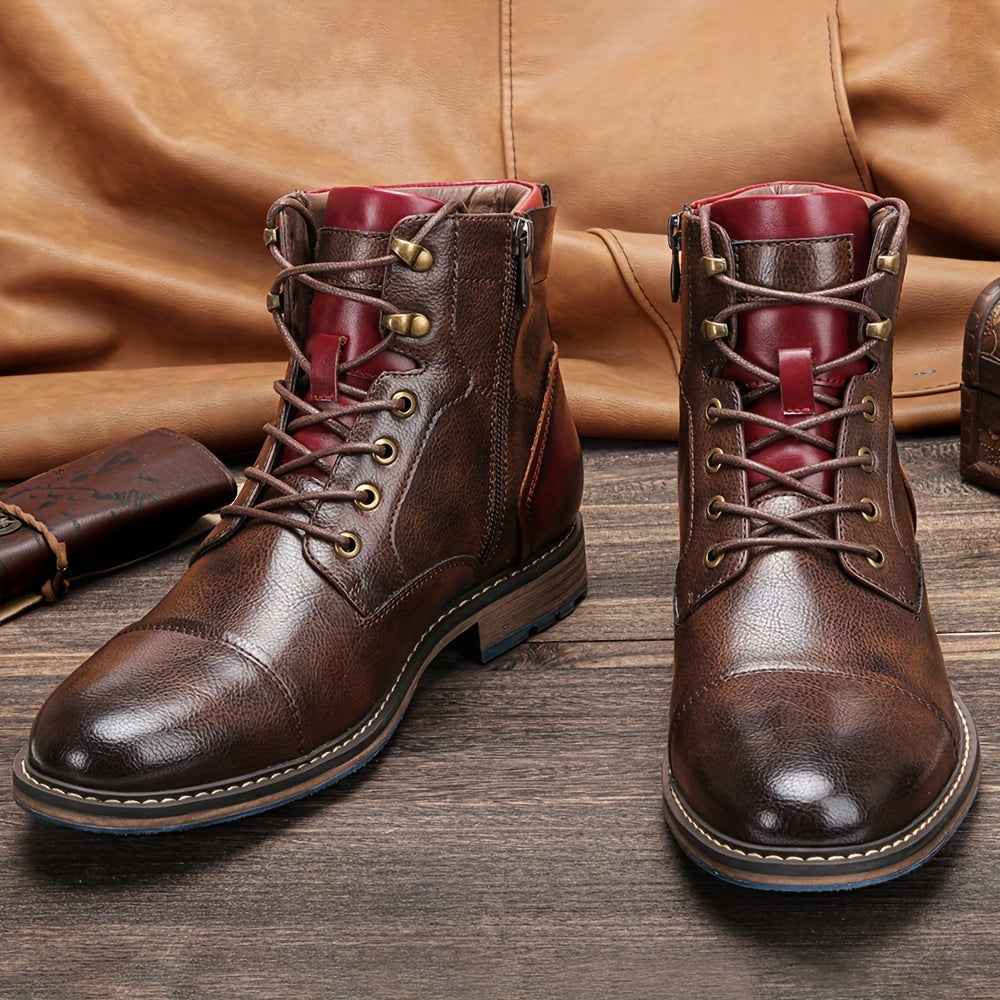 Rupert | Wyrafinowane Botki z Cap-Toe