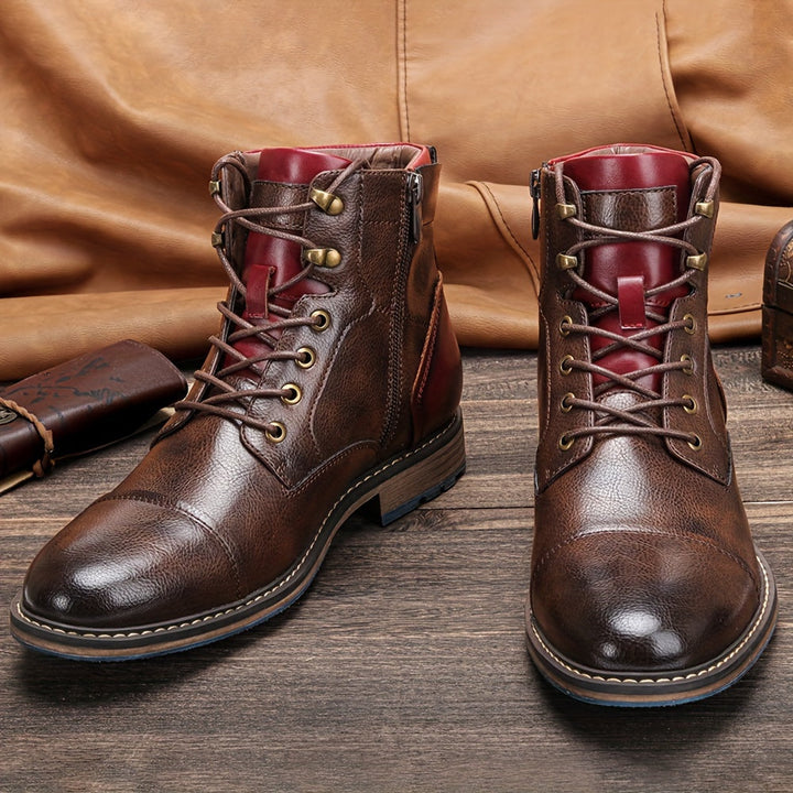 Rupert | Wyrafinowane Botki z Cap-Toe