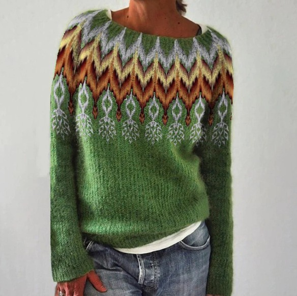 SILVIA | Retro-Sweterek
