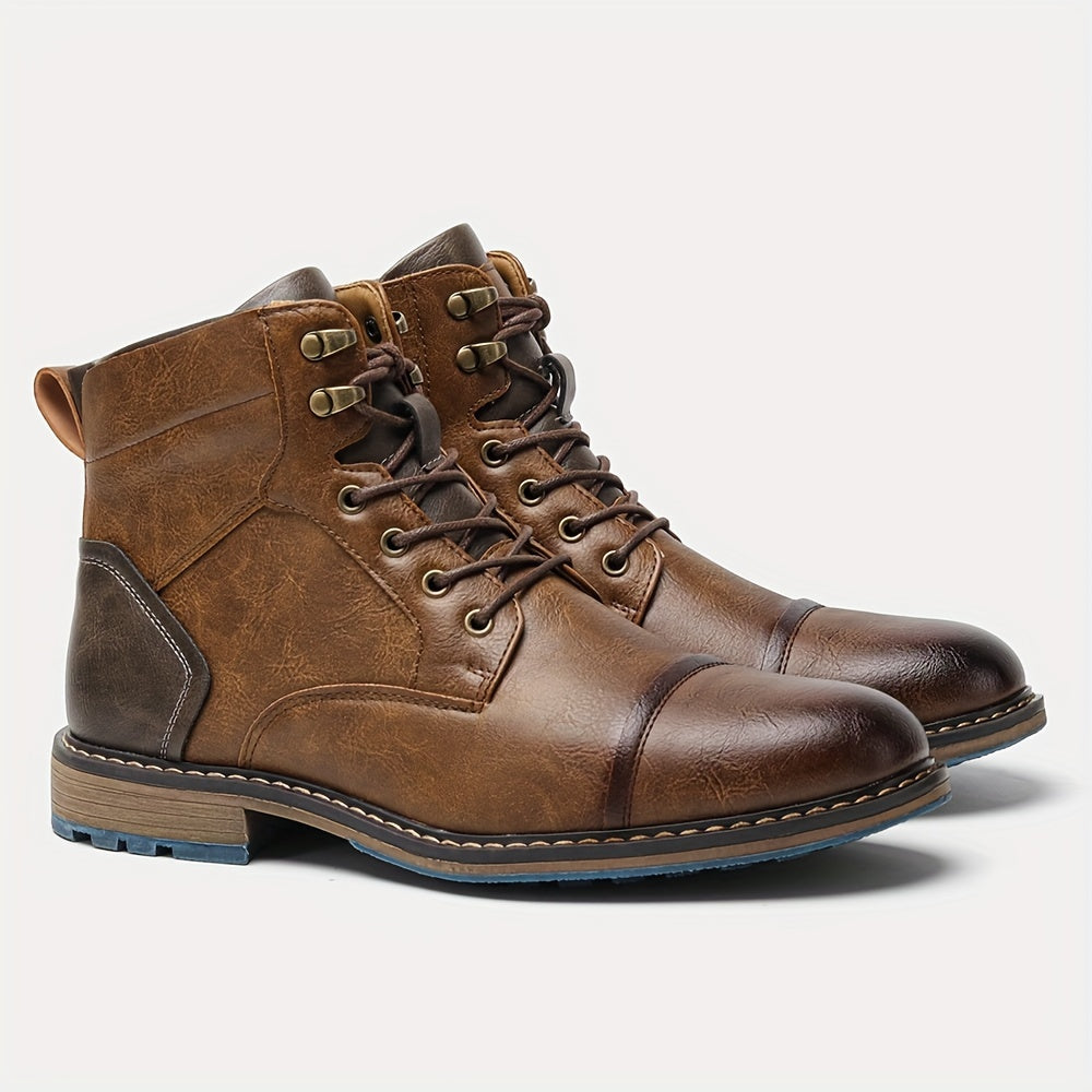 Rupert | Wyrafinowane Botki z Cap-Toe