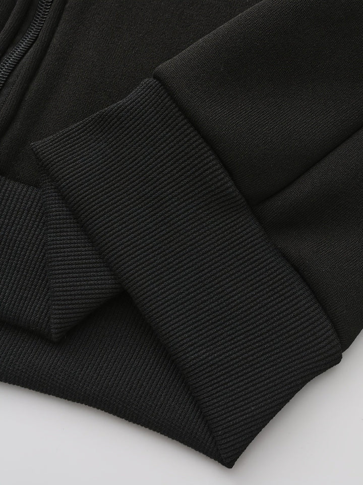 Cedric | Bluza z kapturem z kolorowym blokiem