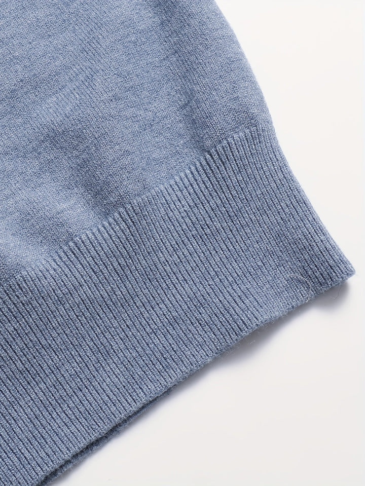 Everett | Wyrafinowany Sweter z Wysokim Kołnierzem