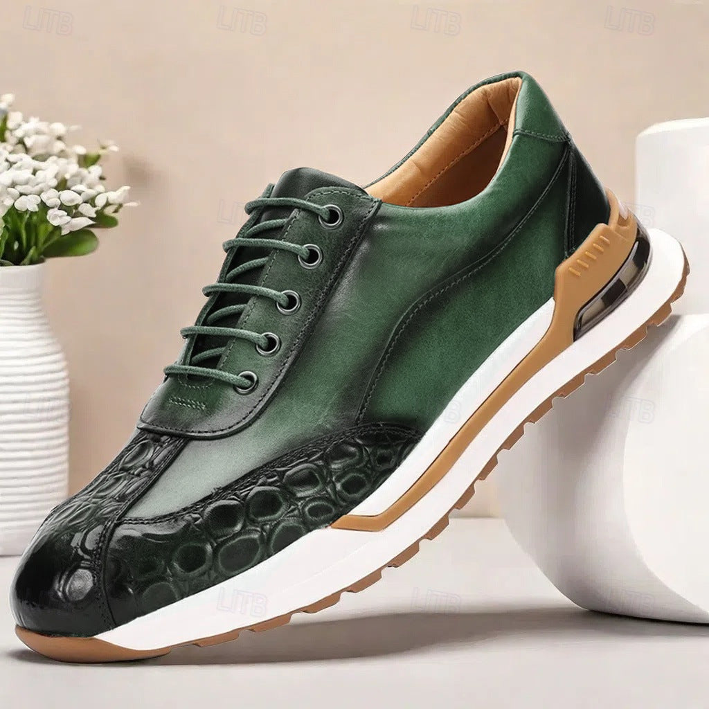 Corey | Męskie Sneakersy na Sznurowadła