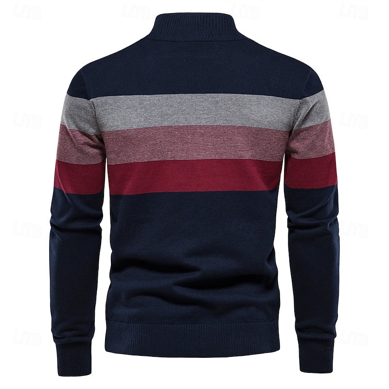 Gerald | Kwart-Zamek Sweter