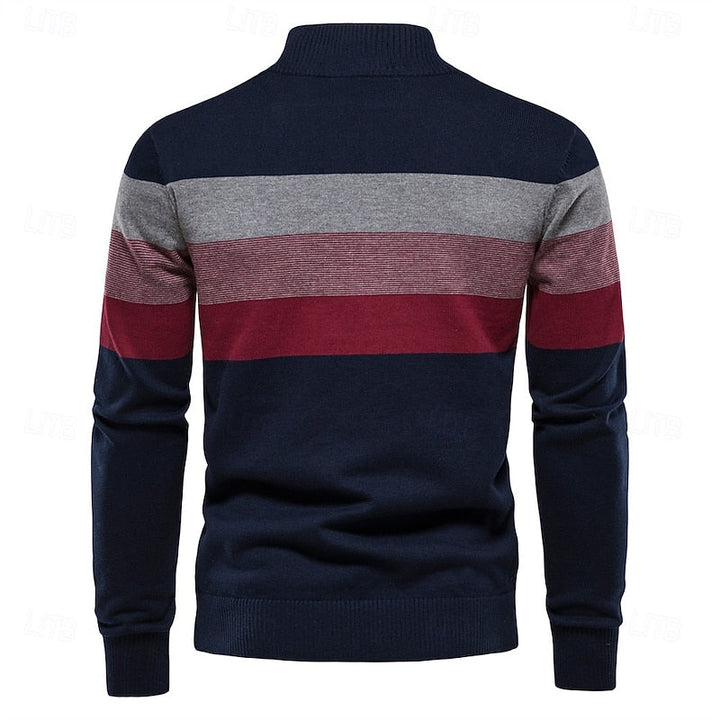 Gerald | Kwart-Zamek Sweter