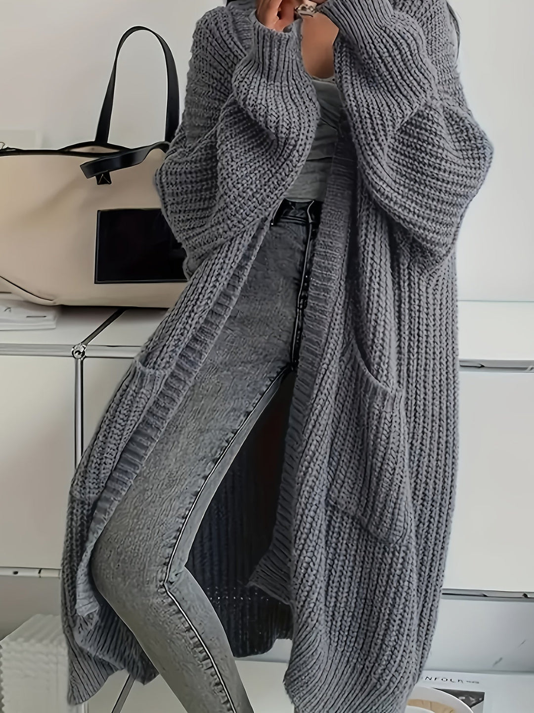 Alice | Przytulny Kardigan Longline