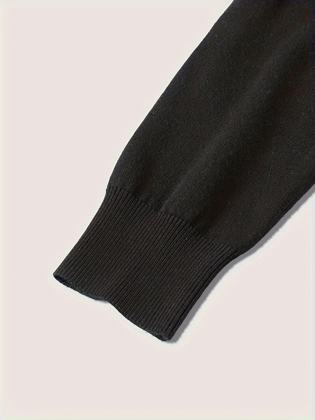 Donovan | Wyrafinowany Polo Sweter z Ćwierć Zamkiem