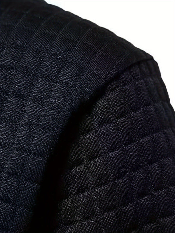 Thatcher | Teksturowana Bluza z Kapturem
