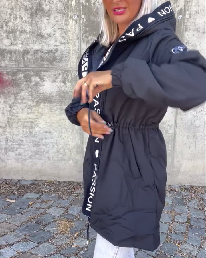 Ashley | Codzienny Na zamek Kurtka