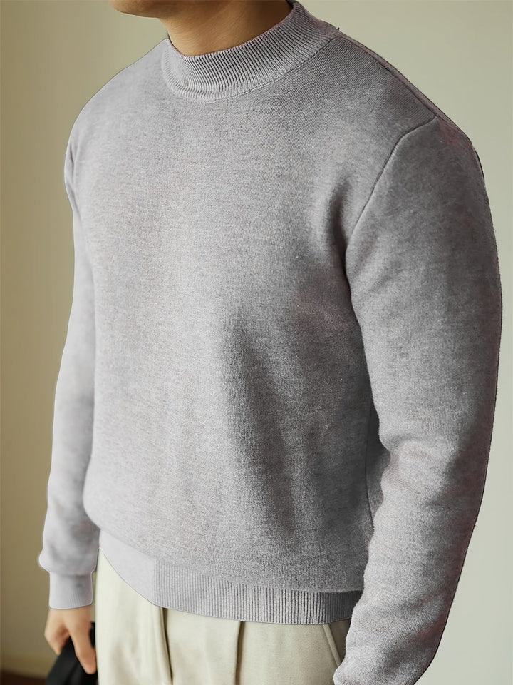 Everett | Wyrafinowany Sweter z Wysokim Kołnierzem