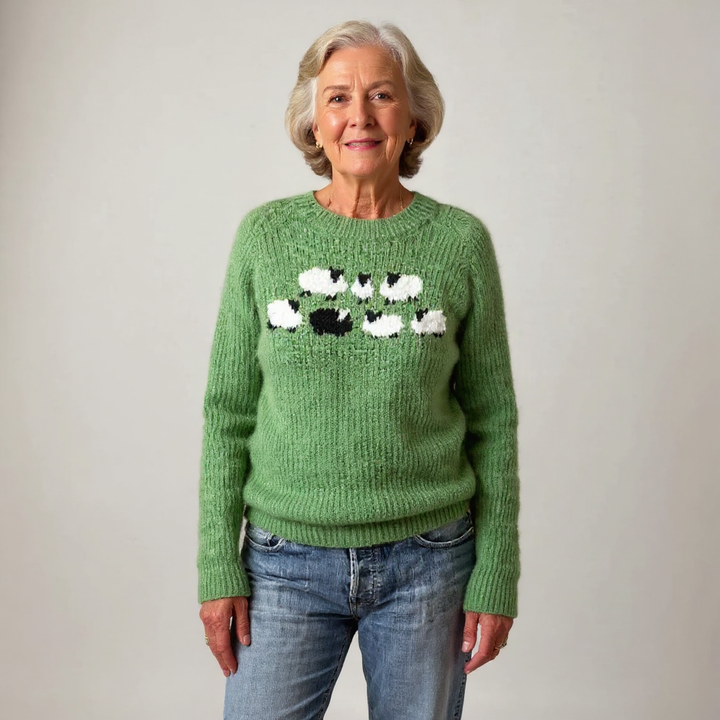 Addison | Retro Islandzka Sweter