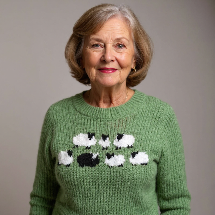 Addison | Retro Islandzka Sweter